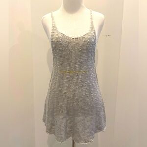 Woven Heart/ Tank/ Knit/ Boho/Medium